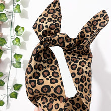 Load image into Gallery viewer, Leopard Cotton Wire Headband