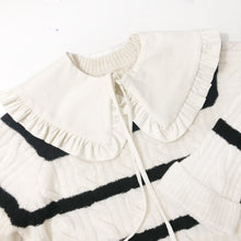 Load image into Gallery viewer, Cream Corduroy Cotton Detachable Collar