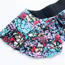 Load image into Gallery viewer, Lavender Floral Print Cotton Removable Frill collar