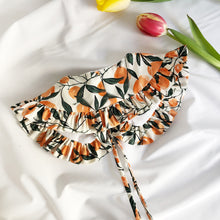 Load image into Gallery viewer, Kids Peach Cotton Detachable Collar