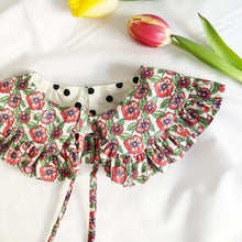 Load image into Gallery viewer, Kids Floral Cotton Detachable Collar