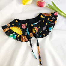 Load image into Gallery viewer, Kids Cotton Detachable Collar- Space