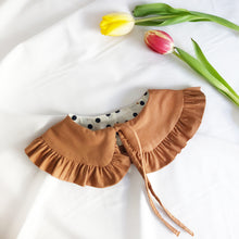 Load image into Gallery viewer, Kids Tan Cotton Detachable Collar