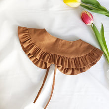 Load image into Gallery viewer, Kids Tan Cotton Detachable Collar