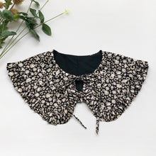 Load image into Gallery viewer, Leopard Print Cotton Removable Frill collar, Detachable Collar