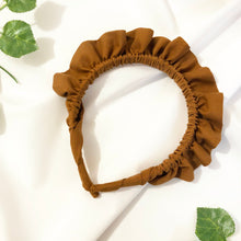 Load image into Gallery viewer, Caramel Rouched headband