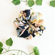 Load image into Gallery viewer, Silk Chiffon Summer Floral Scrunchie
