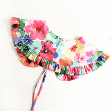 Load image into Gallery viewer, Water Colour Floral Print Cotton Detachable Collar