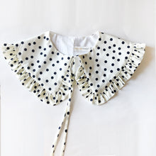 Load image into Gallery viewer, Polkadot Cotton Detachable Collar