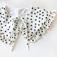 Load image into Gallery viewer, Polkadot Cotton Detachable Collar