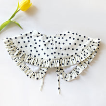 Load image into Gallery viewer, Polkadot Cotton Detachable Collar