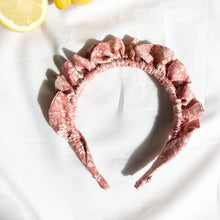 Load image into Gallery viewer, Rose Paisley Rouched headband