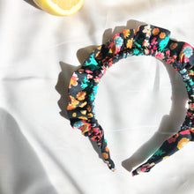 Load image into Gallery viewer, Vibrant Floral Rouched headband