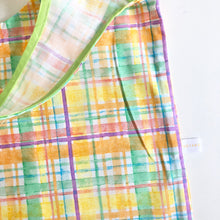 Load image into Gallery viewer, Pastel Check Reusable Shopping Bag