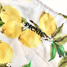 Load image into Gallery viewer, Lemon Print Reusable Shopping Bag