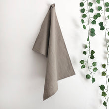 Load image into Gallery viewer, Stone 100% Linen Tea Towel
