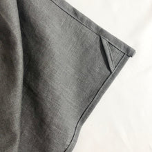 Load image into Gallery viewer, Charcoal Grey 100% Linen Tea Towel