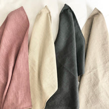 Load image into Gallery viewer, Natural 100% Linen Tea Towel