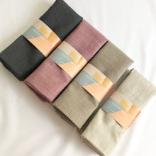 Load image into Gallery viewer, Charcoal Grey 100% Linen Tea Towel