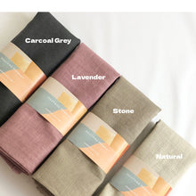 Load image into Gallery viewer, Lavender 100% Linen Tea Towel
