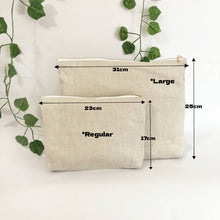 Load image into Gallery viewer, Personalised Lemon Print Pouch Bag