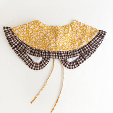 Load image into Gallery viewer, Ditsy Floral/Gingham Cotton Detachable Collar