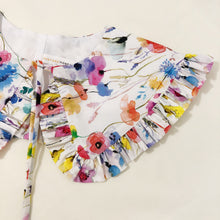 Load image into Gallery viewer, Flower Print Cotton Detachable Collar