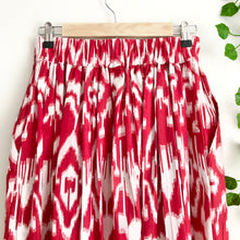 Load image into Gallery viewer, Ikat Print Cotton Midi Skirt