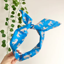 Load image into Gallery viewer, Wild Cat Cotton Wire Headband