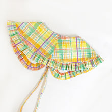 Load image into Gallery viewer, Summer Check Print Cotton Detachable Collar