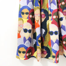 Load image into Gallery viewer, Printed Cotton Midi Skirt- Epic Spectacle