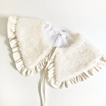 Load image into Gallery viewer, Oversized Sherpa Collar, Frill collar, Detachable Frill collar