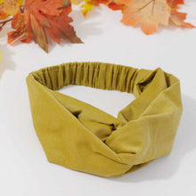 Load image into Gallery viewer, Soft Corduroy Twisted Headband-4 Colour