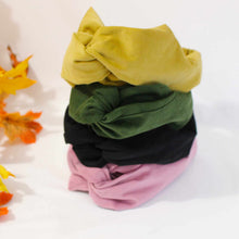 Load image into Gallery viewer, Soft Corduroy Twisted Headband-4 Colour