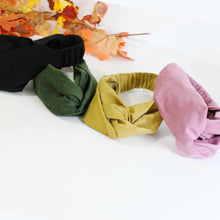 Load image into Gallery viewer, Soft Corduroy Twisted Headband-4 Colour