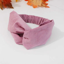 Load image into Gallery viewer, Soft Corduroy Twisted Headband-4 Colour