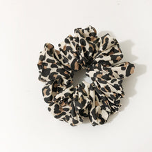 Load image into Gallery viewer, Leopard Print Cotton Scrunchie