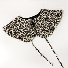 Load image into Gallery viewer, Leopard Print Cotton Detachable Collar