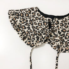 Load image into Gallery viewer, Leopard Print Cotton Detachable Collar