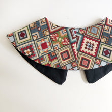 Load image into Gallery viewer, Printed Jacquard Fabric Detachable Collar, Peter Pan Collar