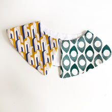 Load image into Gallery viewer, Geometric Print Mix Detachable Collar, Peter Pan Collar