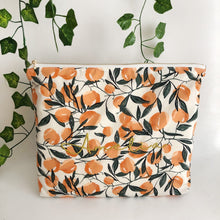 Load image into Gallery viewer, Personalised Peach Print Pouch Bag