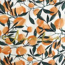 Load image into Gallery viewer, Personalised Peach Print Pouch Bag