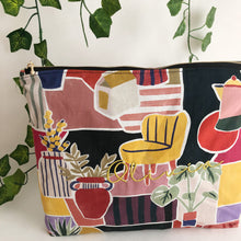 Load image into Gallery viewer, Personalised Retro Print Pouch Bag