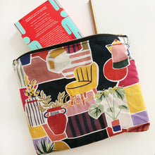 Load image into Gallery viewer, Personalised Retro Print Pouch Bag