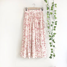 Load image into Gallery viewer, Loveheart Viscose Midi Skirt