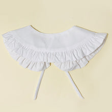 Load image into Gallery viewer, Kids White Cotton Detachable Collar