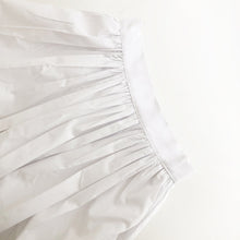Load image into Gallery viewer, White Cotton Midi Skirt
