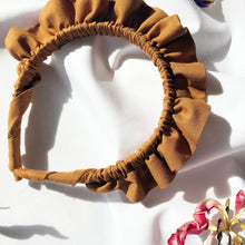 Load image into Gallery viewer, Caramel Rouched headband