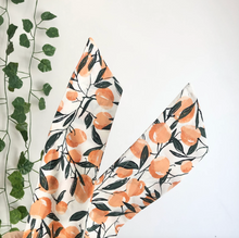 Load image into Gallery viewer, Peach Cotton Wire Headband
